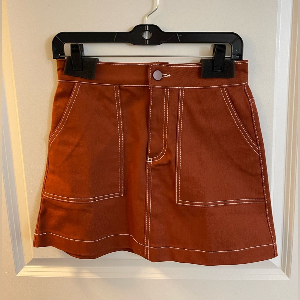 Zara denim skirt